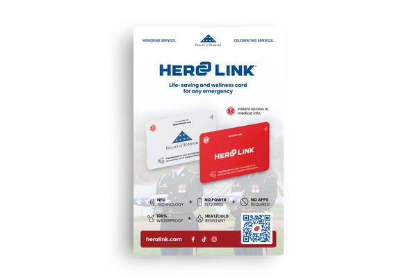 Folds of Honor x Hero Link Card